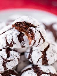 Quite possibly the best part of the season. Mexican Chocolate Crinkle Cookies A Spicy Perspective