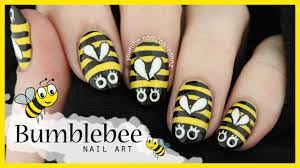 cute easy blebee nail art you