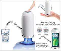 Automatic Portable USB Water Bottle Pump Dispenser 5 Gallon Jug Electric  Switch | eBay