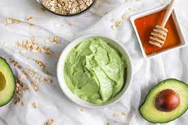avocado face mask simple and