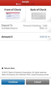 Banking, mortgage and home equity products offered by bank of america, n.a., and affiliated banks, members fdic and wholly owned subsidiaries of bank of america corporation. Bank Of America Android App Updated With Mobile Check Deposit