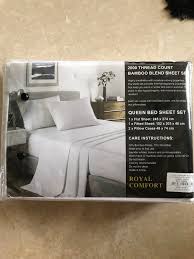 2000tc Royal Comfort Queen Bed Sheet