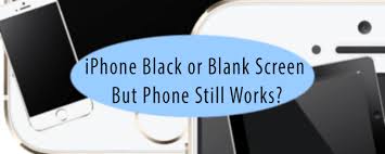 my ipad or iphone screen black or blank