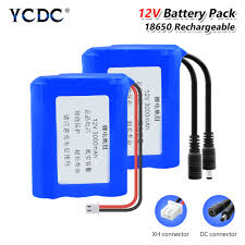 Details About Rechargeable 18650 Battery Pack 12v For Vacuum Cleaner Led Lights Batteries 754