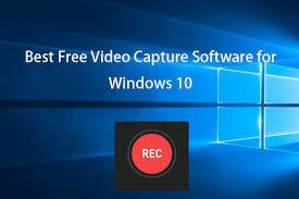 video capture software for windows 10