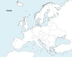 Europa / europakarte leer zum lernen leere karte von europa. Europakarte Ohne Landernamen