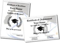 Printable Graduation Certificates And Diplomas