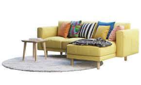 ikea norsborg two seat sofa with chaise