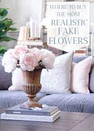 most realistic fake flowers