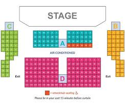 Seating Map Showboat Festival Theatre Port Colborne Ontario