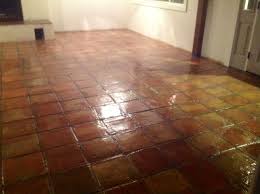 saltillo mexican tiles stripped