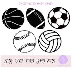 Browse our sports ball images, graphics, and designs from +79.322 free vectors graphics. Sports Ball Clipart Soccer Ball Basketball Ball Baseball Ball Football Ball Softball Sports Balls Svg Clip Art Art Collectibles
