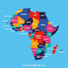 Home » thematic maps » the african continent / map, history, facts. Free Vector Map Of Africa Continent With Different Colors