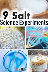 9 science experiments for kids with salt
