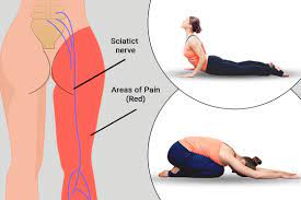 yoga poses to relief from sciatica pain