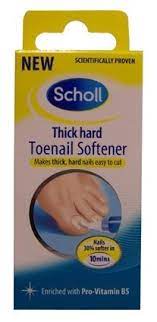 scholl toenail softener nails 30