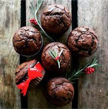 Chocolate Gingerbread Muffins gambar png