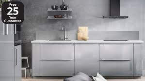 The eurostyle features easy cabinet opening and closings while providing a clean and simple aesthetic appeal. Ringhult High Gloss Light Grey Kitchen Ikea Ireland