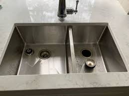 60 40 sink for garbage disposal