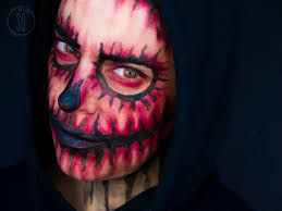skeleton demon makeup tutorial for