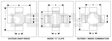 Universal Joints For Cars Light Medium And Heavy Duty