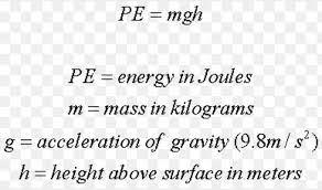 Gravitational Potential Energy Formula
