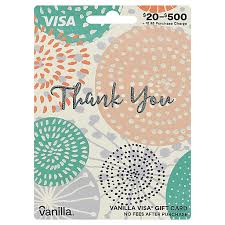 visa gift card thank you 20 500 1