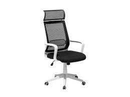 Heavy duty high mesh back executive office chair with wheels. Swivel Office Chair Black Leader Beliani De