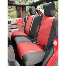 Rear Seat Cover Neoprene Black