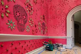 bugs adorn the walls at renwick gallery