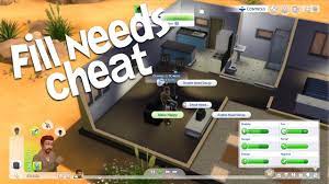 the sims 4 ps4 cheat fill all a sims