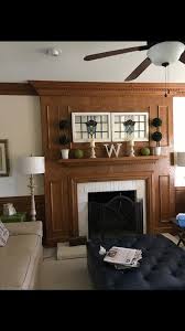 Paint Wood Fireplace Surround Or Leave