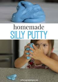 homemade silly putty recipe coffee