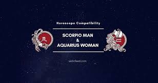 scorpio man and aquarius woman