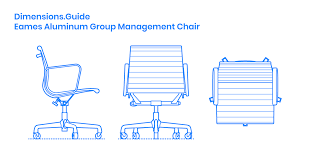 eames aluminum group management chair