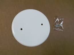white round blank ceiling fan box cover