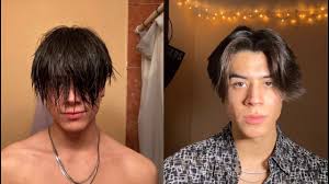 Today we will discuss short hairstyles for men that are trending.we know that men would like to every time i see someone still attempting to pull off the middle part i can't help but picture alfalfa 95 best men's hairstyles and haircuts to look super hot. Middle Part Eboy Hair Tutorial Youtube