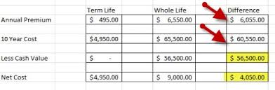 life insurance policy with cash value