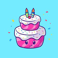 birthday cake cartoon images free