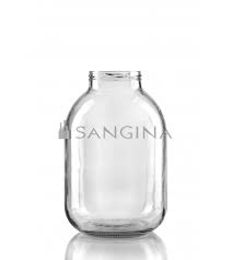3000 ml glass jars sangina
