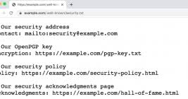 security txt krebs on security