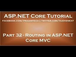 routing in asp net core mvc you