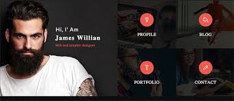    Best HTML  vCard and Resume Templates For Your Personal Online     toubiafrance com