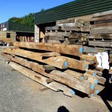 reclaimed beams and timber stock