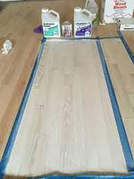 Lighten Up Bleaching Hardwood Floors