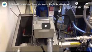 automotive parts washer ultrasonic