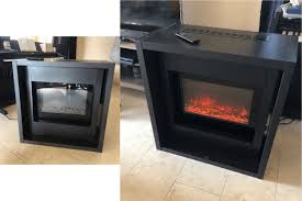 Ikea Kallax Electric Fireplace 2 Ways