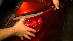 Hyundai Sonata 2011 Rear Tail Light Assembly Lens Removal And Install