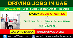 Driver Jobs In Dubai New Driving Jobs