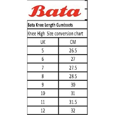 Bata Knee Length Gumboots Size 9